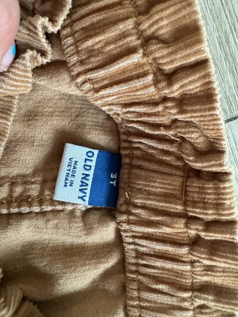 Old Navy Toddler Girls Brown Corduroy Mini Skirt Size 3T